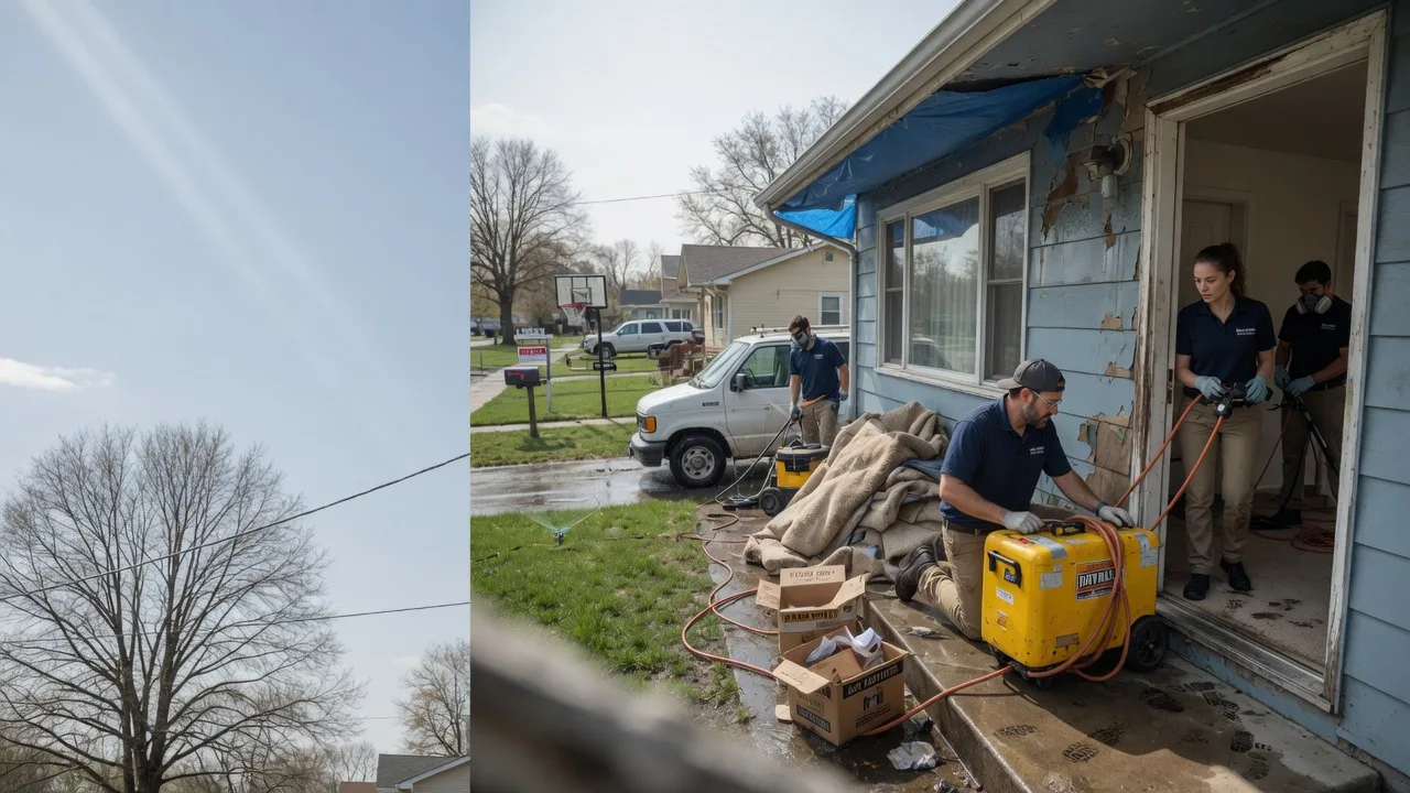 Basement Flood Cleanup in Clintonville, WI near me
